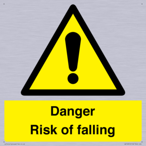 Danger Risk of falling